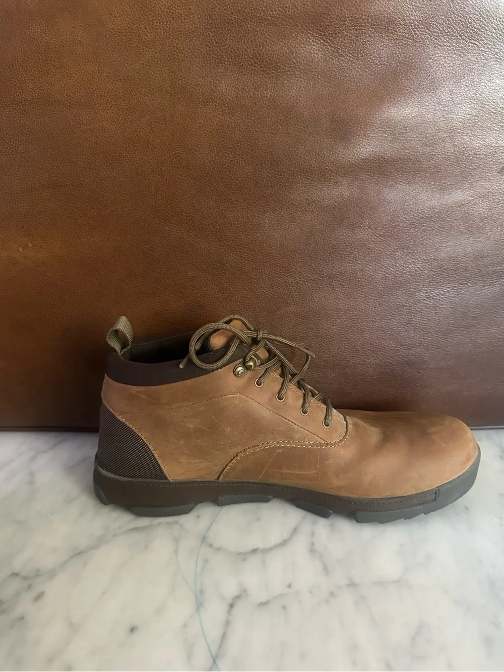 OluKai Kualono WP Waterproof Leather Boots Men’s Size 11
